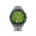 Garmin GM-010-02746-51 Approach S70 Premium GPS Golf Watch (42mm)(Powder Gray)